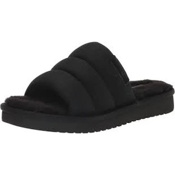UGG Koolaburra Black Rommie Men Sandals Size 11 NEW Without Box KOOLABURRA By Ugg Rommie Slide Size 9 Men main image 4